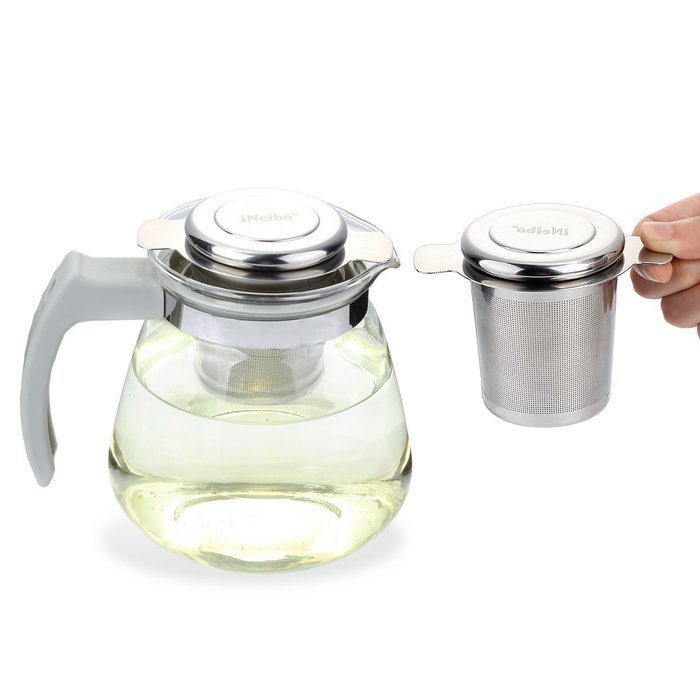 iNeibo Tea Infuser - Perfect for Single Cup of Extra Fine Loose Leaf Tea - Brew-in-Mug Strainer Steeper instead... N7