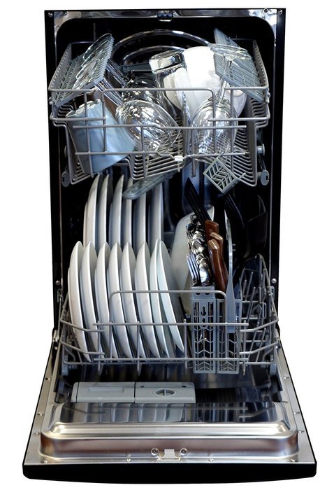 SPT SD-9252SS Energy Star 18" Built-In Dishwasher, Stainless Steel N3
