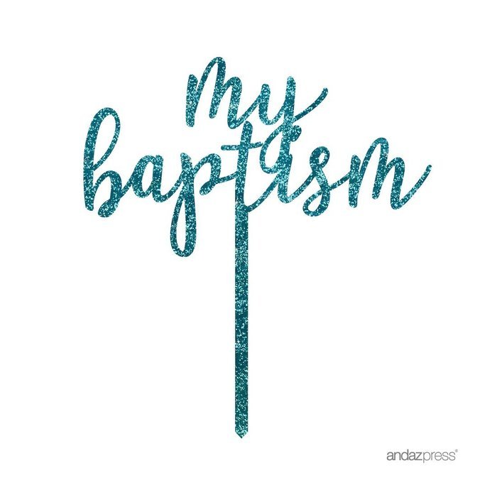 Andaz Press Baby Shower Acrylic Cake Toppers, Gold Glitter, Oh Baby, 1-Pack, Nautical Ocean Themed Party Decor... N66