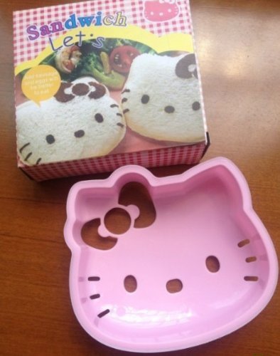 2pcs/lot Hello Kitty Sandwich Mold Bread Cake Mold Maker DIY Mold Cutter N4