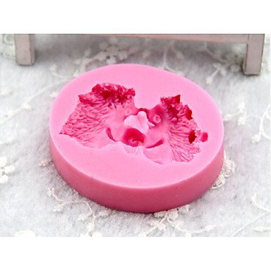 Y&XL&H Hedgehog Fondant Cake Chocolate Silicone Molds,Decoration Tools Bakeware N4