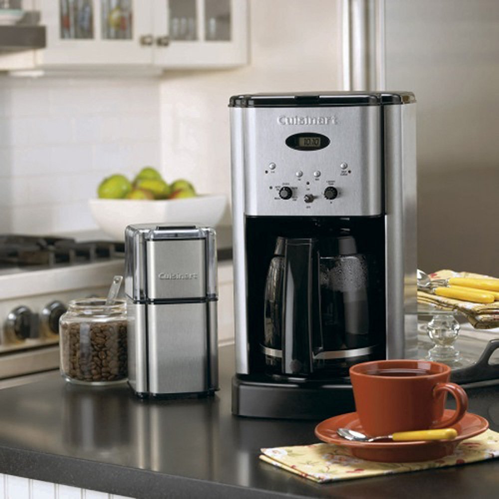 Cuisinart DCC-1200 Brew Central 12-Cup Coffeemaker Brushed Metal ...