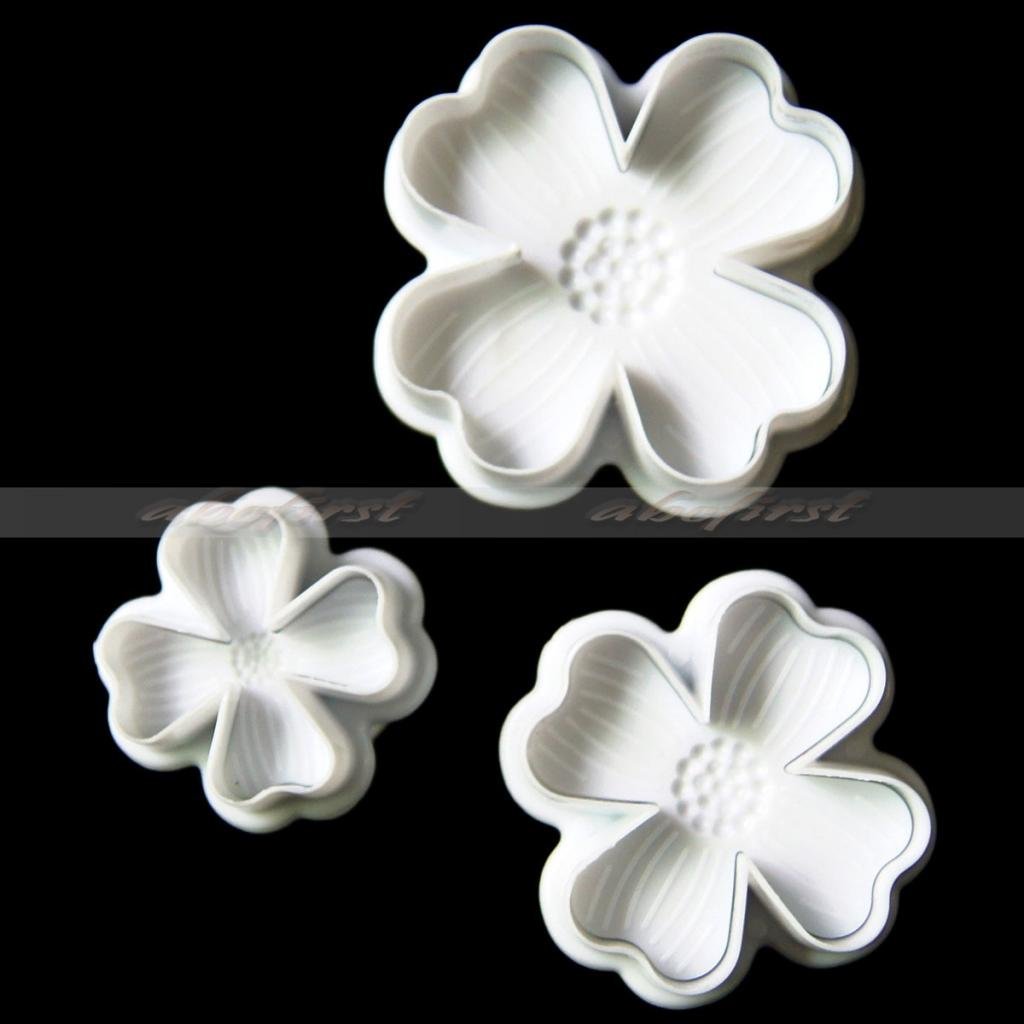 Set Di 3 Stampini Per Fiori In Acciaio Inox – Farfalla E Orchidea – Per Pasta Di Zucchero, Fondant, Gumpaste – Decorazioni Torte E Dolci