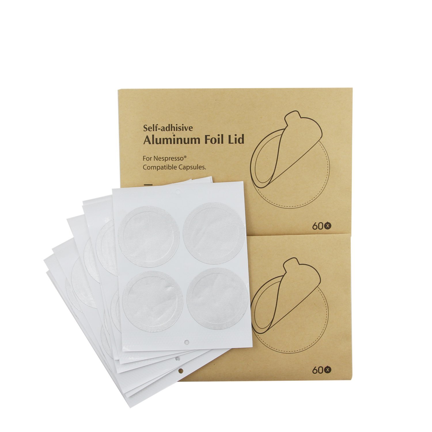 RECAPS Empty Nespresso Coffee Capsule Disposable Nespresso Capsules ...