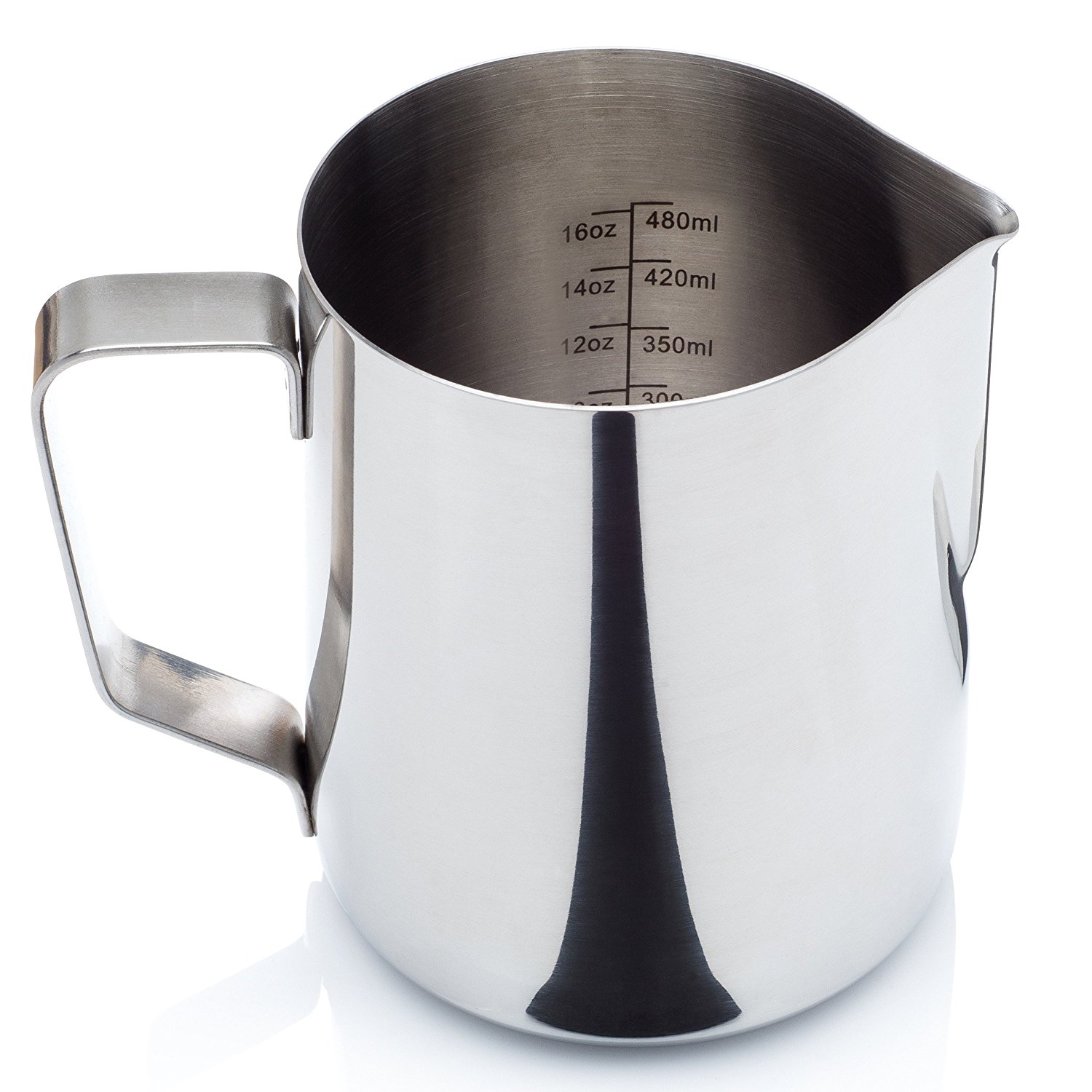 Luxica Stainless Steel Milk Frothing Pitcher - with Measurement ...