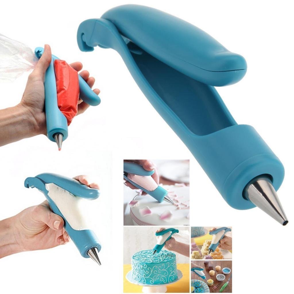 Agile-shop Pastry Icing Piping Bag Nozzle Fondant Cake Cupcake ...