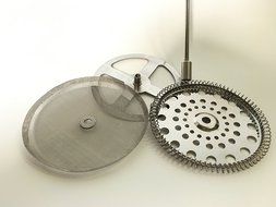 Open Kitchen Replacement Filter Mesh Screens (2 pack) for 3 cup (350 ml) French Press Coffee Maker Includes Metal... N2