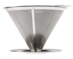 Pour Over Coffee Filter - Stainless Steel Reusable Coffee Maker and Paperless Coffee Dripper N6