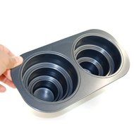 2 CUP NON-STICK 3 TIERED CAKE PAN
