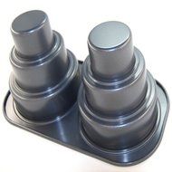 2 CUP NON-STICK 3 TIERED CAKE PAN N2