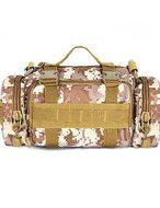 SB@Outdoor Multi-functional Camouflage Backpack Canvas Riding &amp; Climbing Single Shoulder Bag Chest Bag SB18 N2