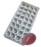 Polycarbonate Mini Egg, 32 Cavities