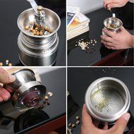niceEshop(TM) Manual Coffee Grinder Coffee Mill Grinding Mill Pepper Grinder Bean Grinder with Cleaning Brush,... N7