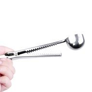 Delidge Coffee Scoop/Spoon with Bag Clip, Stainless Steel Measuring Your Exact Coffee Grounds &ndash; One Teaspoon for... N2