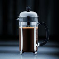 Bodum Chambord 3 cup French Press Coffee Maker, 12 oz., Chrome N9