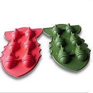 Y&amp;XL&amp;H Silicone Atomic Bomb Shape Ice Cube Freeze Mold Ice Cream Tools 3D Shape Ice Tray Cool(Random Color) N4