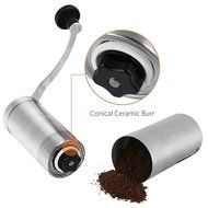 HOMETEK Manual Coffee Grinder Premium Ceramic Burr Spice Mill Precise Stainless Steel Aeropress Compatible Consistent... N6