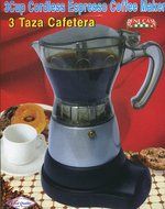 Bene Casa Espresso Coffee Maker, 3 Cup