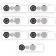 Blue Octave BDLCR6 In Wall Center Dual 6.5&quot; Speakers Home Theater 7 Speaker Set
