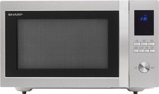 Sharp - 1.6 Cu. Ft. Family-Size Microwave - Stainless steel N2