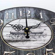 Retro style living room wall decoration watches absolutely silent large size wall clock vintage home decor