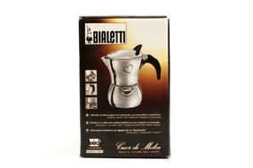 Bialetti: Cuor di Moka Silver - 1 Cup N8
