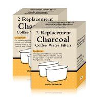 4 Filters Replacement Generic Charcoal Water Coffee Filters Cartridge for Keurig Filters Replacement, Replaces... N2