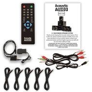 Acoustic Audio AA5160 Home 5.1 Speaker System with Optical Input FM Tuner and 5 Extension Cables N2