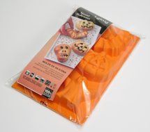 Lekue 6 Cavity Halloween Mold, Orange N4