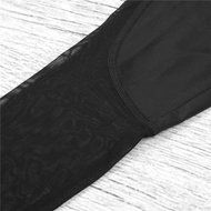 FAPIZI &hearts; Women Pants &hearts; Women Fitness Leggings High Waist Mesh Patchwork Leggings Skinny Push Up Pants (L, black) N11