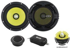 B52CarAudio IML-620Y IMPACT LIVE 2 way 120 Watts Alluminium Bullet 1 Pair New Audio Coaxial Speaker