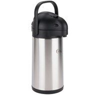 Choice 2.5 Liter Stainless Steel Lined Airpot with Lever N5