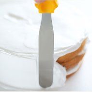 Professional Offset Spatula Set with Plastic Handle - 3-Piece Stainless Steel Icing Spatula Variety Set &amp; Cake... N4
