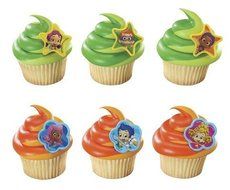 1 X 24 ~ Bubble Guppies Cupcake Rings ~ Designer Cake/Cupcake Topper ~ New!!!!!