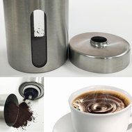 LUCOG Stainless Steel Manual Coffee Bean Grinder - Hand Made Coffee Mill Machine for Home Kitchen N2
