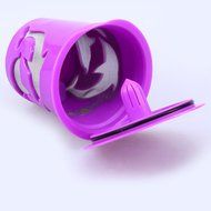 Whosee Purple Reusable K-Cups Coffee Filter Pack 53ml Coffee Powder Filter New N2