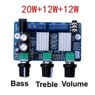 Qianson TDA2030A Class D 2.1CH 3-Channel 12W+12W / 22W 4&Omega; Subwoofer Audio Power Amplifier Board Stereo Bass AMP... N3