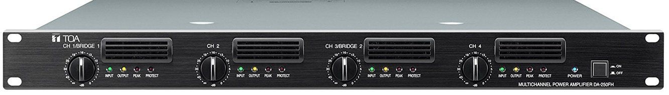TOA DA-250FH 250W Digital Power Amplifier (70V)