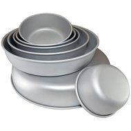 Cake Pan Set of 7, Round Contour by Fat Daddio&#039;s N2