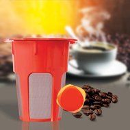 Leegoal(TM) Reusable Coffee Filter and Refillable K Cup For Keurig 2.0 and 1.0 Brewers, Purple N36