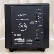 Orb Audio 5.1 Home Theater Speaker System (Mod2X and subONE) in Hand Polished Steel N7