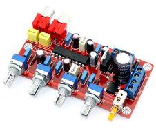 LM1036 Preamplifier Tone Board with Volume Controler Capcitor 1000UF/25V
