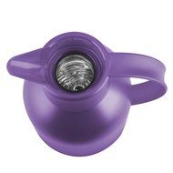 Emsa Samba Quick Press Insulated Server, 34-Ounce, Translucent Eggplant N71