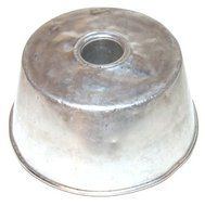 Child's Vintage Aluminum Angel Food Toy Cake Pan N2