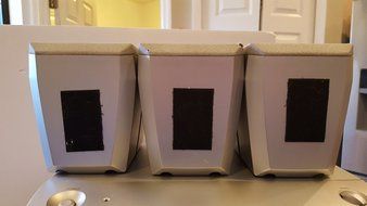 Sony Home Theater Speakers SA-VE11P 5 small &amp; 1 Subwoofer N2