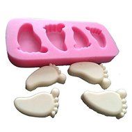 Y&amp;XL&amp;H Baby Feet Silicone Mold Fondant Chocolate Cake Decorating Tools Forma De Silicone Para Bolo N3