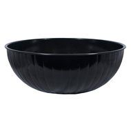 Party Essentials N926855 Hard Plastic 192-Ounce Serving Bowl, Neon Orange N2