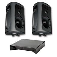 Definitive Technology AW 5500 All Weather Speakers with W Adapt Wireless Streaming Adapter (Black) N2