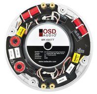 OSD Audio MK690TT 6.5-inch 150-Watt Trimless Thin Bezel Kevlar Dual Voice Coil In-Ceiling Stereo Speaker, Single N3