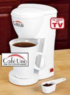 Cafe Uno One Cup Coffee Maker